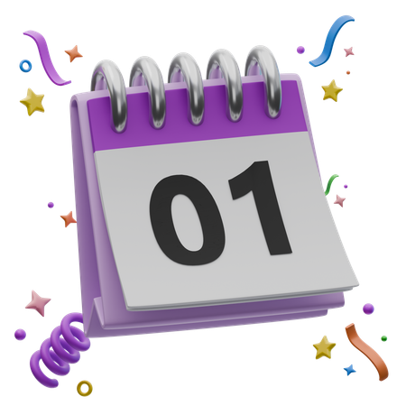 Calendar  3D Icon