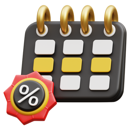 Calendar  3D Icon