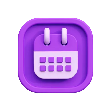 Calendar  3D Icon