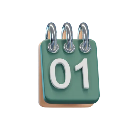 Calendar  3D Icon