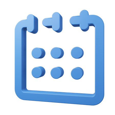 Calendar  3D Icon