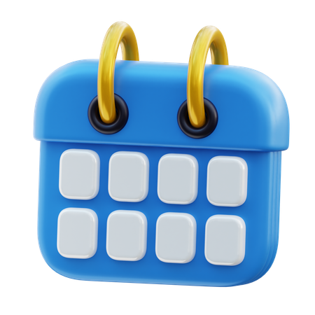 Calendar  3D Icon