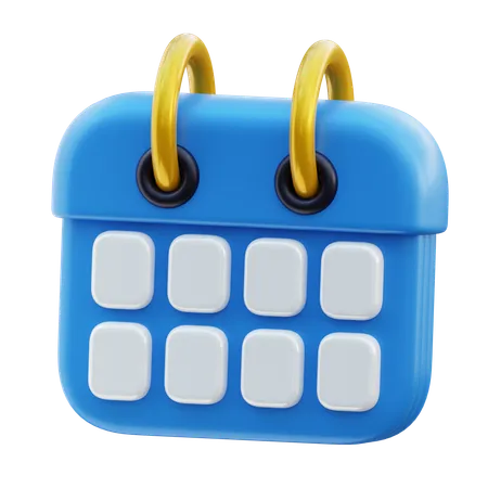 Calendar  3D Icon