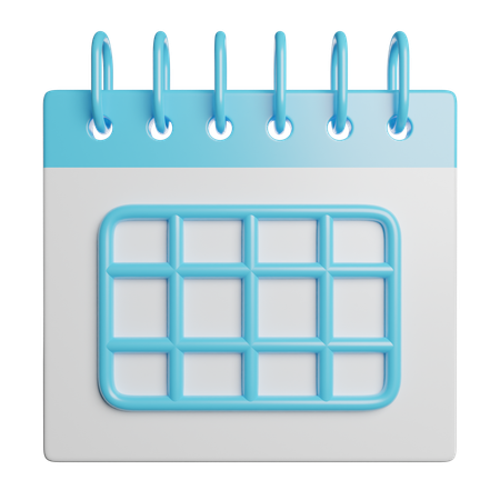 Calendar  3D Icon