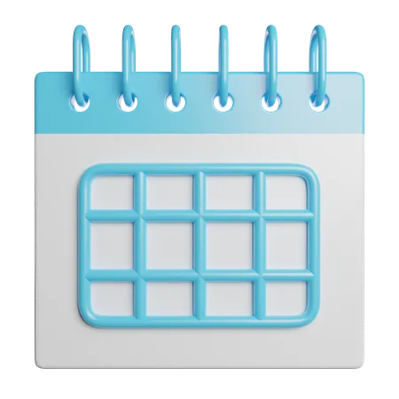 Calendar  3D Icon