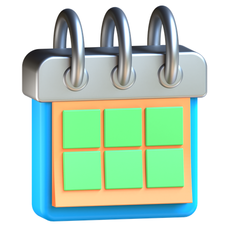 Calendar  3D Icon