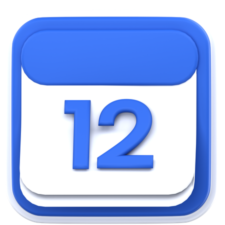 Calendar  3D Icon