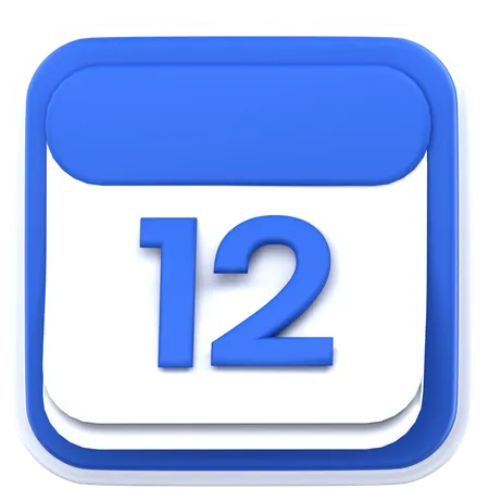 Calendar  3D Icon