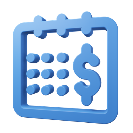 Calendar  3D Icon