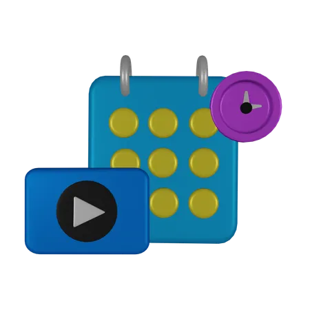 Calendar  3D Icon