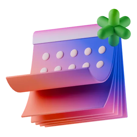 Calendar  3D Icon