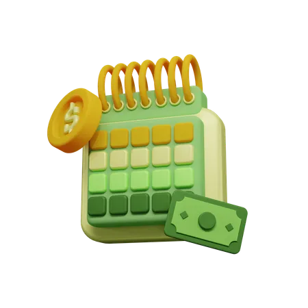 Calendar  3D Icon