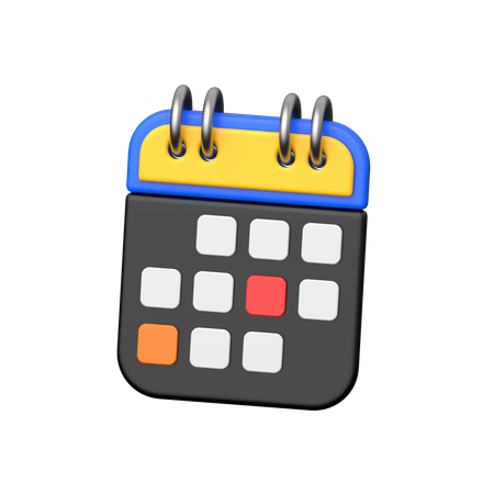 Calendar  3D Icon