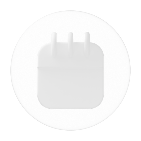 Calendar  3D Icon