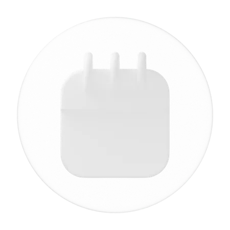 Calendar  3D Icon