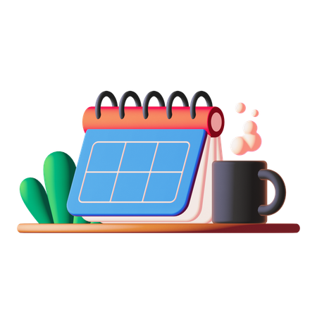 Calendar  3D Icon