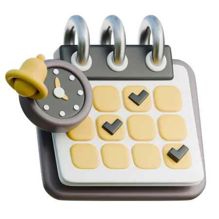 Calendar  3D Icon