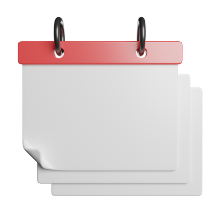 Calendar  3D Icon