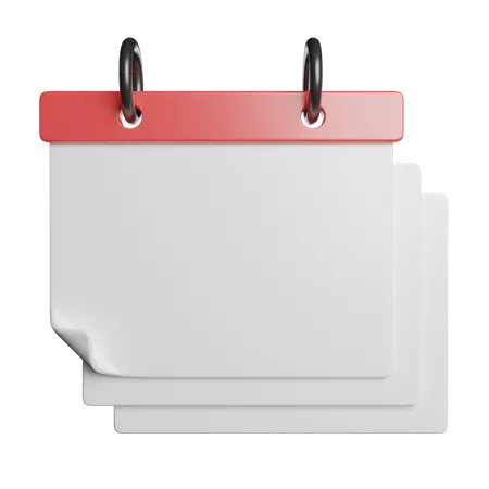 Calendar  3D Icon