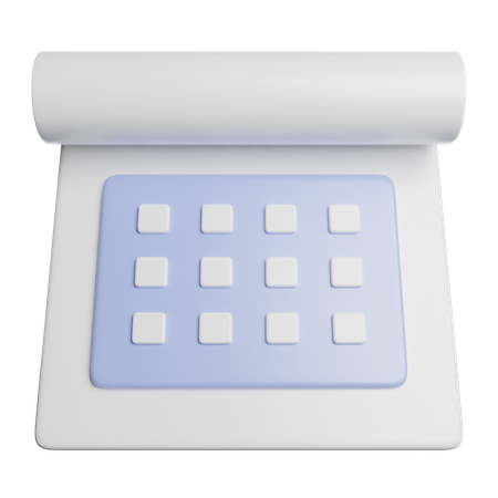 Calendar  3D Icon