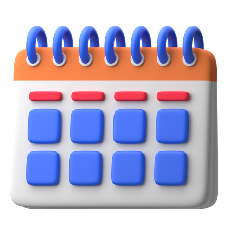 Calendar  3D Icon