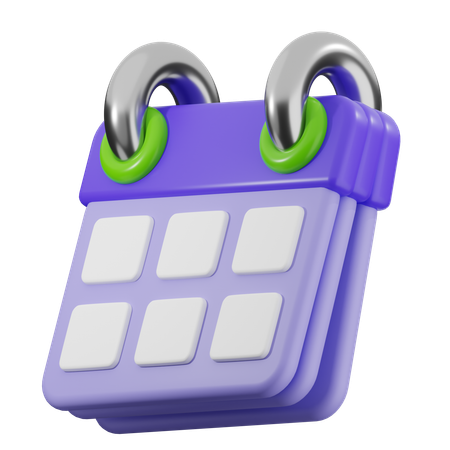 Calendar  3D Icon