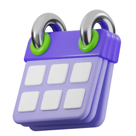 Calendar  3D Icon