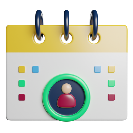 Calendar  3D Icon