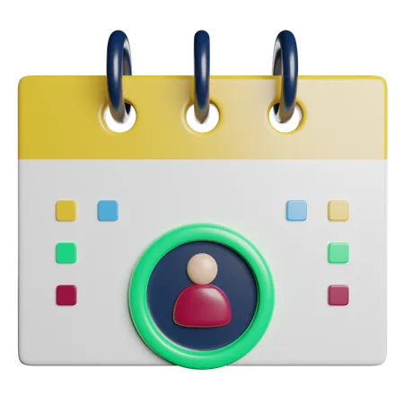 Calendar  3D Icon