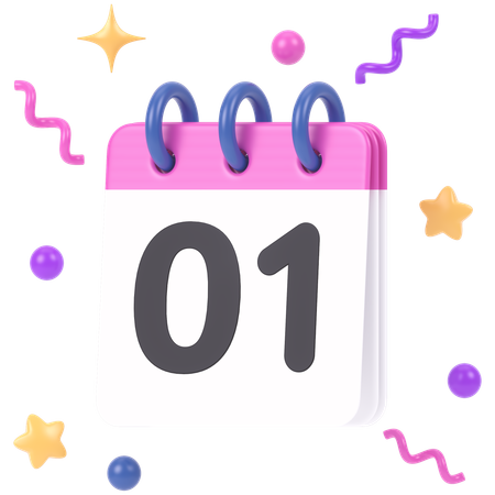 Calendar  3D Icon