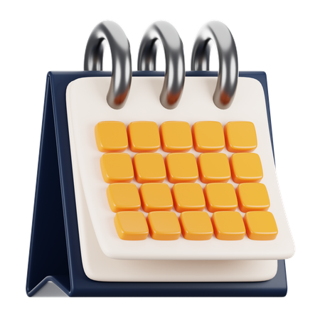 Calendar  3D Icon