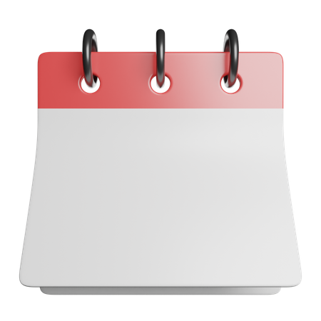 Calendar  3D Icon