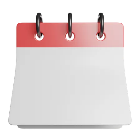 Calendar  3D Icon