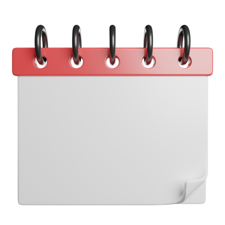 Calendar  3D Icon