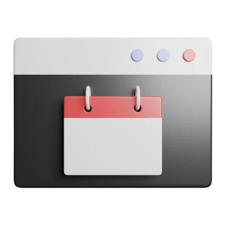 Calendar  3D Icon