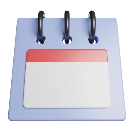 Calendar  3D Icon