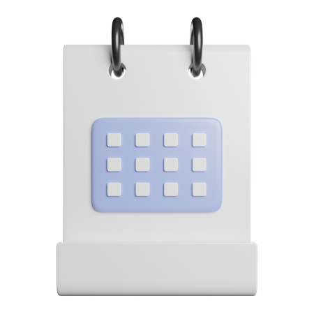 Calendar  3D Icon