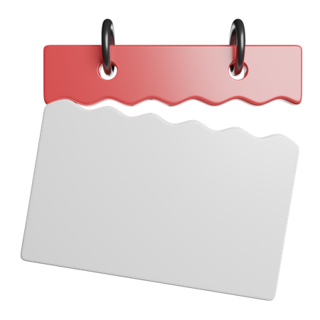 Calendar  3D Icon