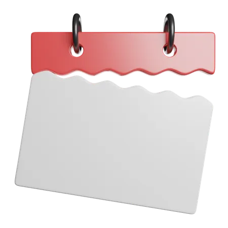 Calendar  3D Icon