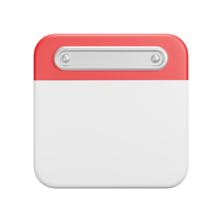 Calendar  3D Icon