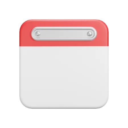 Calendar  3D Icon