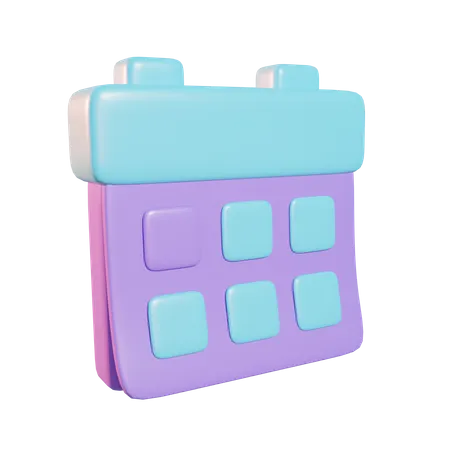 Calendar  3D Icon