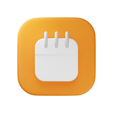 Calendar  3D Icon