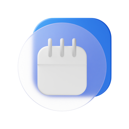 Calendar  3D Icon