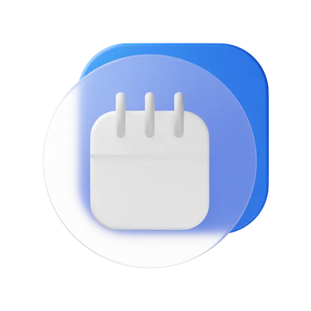 Calendar  3D Icon