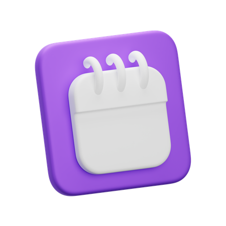 Calendar  3D Icon