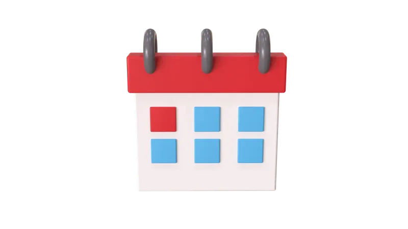 Calendar  3D Icon