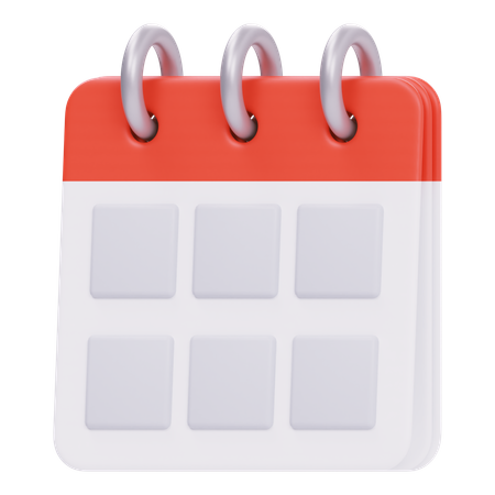 Calendar  3D Icon