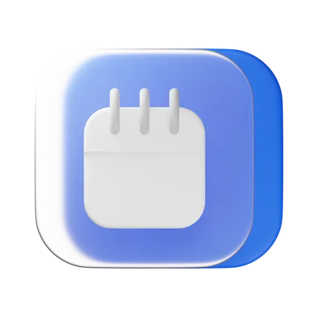 Calendar  3D Icon