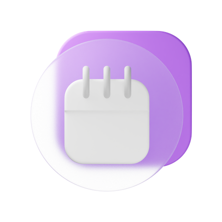 Calendar  3D Icon